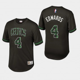 Carsen Edwards Name & Number Player Boston Celtics T-Shirt Black