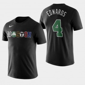 Carsen Edwards Townie Pride Lightweight Boston Celtics T-Shirt Black