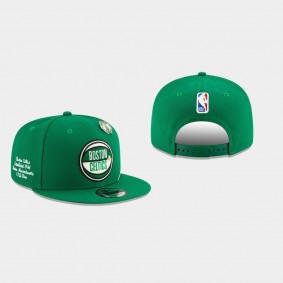 Boston Celtics 2019 NBA Draft Adjustable 9FIFTY Snapback Hat  -  Kelly Green