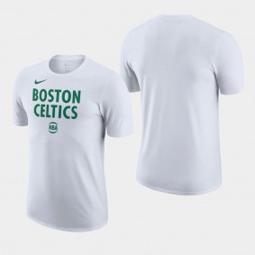 Boston Celtics 2021 City Edition Logo White T-Shirt