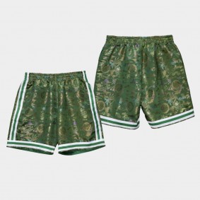 Boston Celtics 2021 Lunar New Year OX Limited Green Shorts