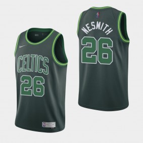 2021 Aaron Nesmith Boston Celtics Green Jersey - Earned