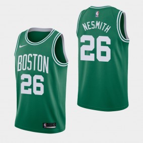 2020 NBA Draft First Round Pick Aaron Nesmith Boston Celtics Green Jersey - Icon