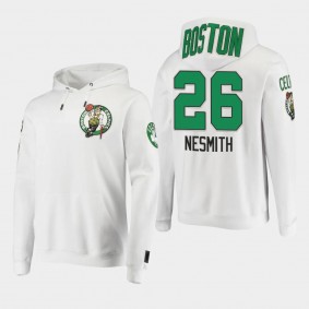 Aaron Nesmith Pro Standard Boston Celtics White Hoodie