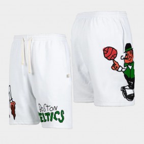 Boston Celtics After School Special White Shorts