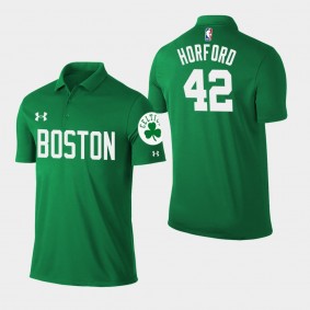Men's Boston Celtics Al Horford Icon Edition Green Polo