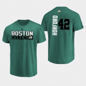 Boston Celtics Al Horford Name and Number Green T-Shirt