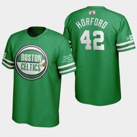 Boston Celtics Al Horford Team Birth Commemoration Series Green T-Shirt