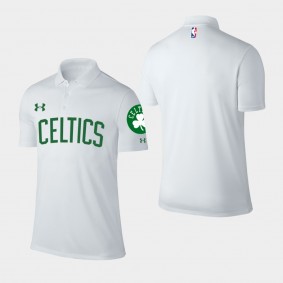 Men's Boston Celtics Association White Polo