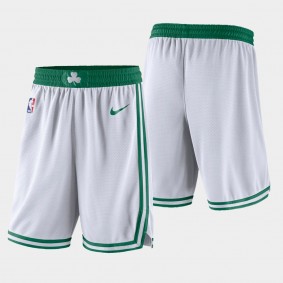 Men's Boston Celtics Association Edition White Shorts