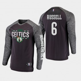 Boston Celtics Bill Russell Noches Enebea Long Sleeve T-Shirt