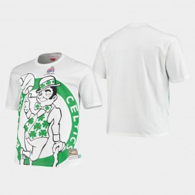 Boston Celtics Blown Out White T-Shirt