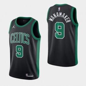 Jordan Brand Brad Wanamaker Boston Celtics Black 2020-21 Jersey - Statement