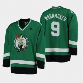 Men's Boston Celtics Bradley Wanamaker Hockey Green Jersey