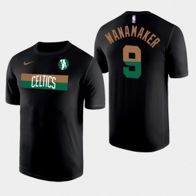 Boston Celtics Bradley Wanamaker Wordmark Logo Black Legend Performance T-Shirt