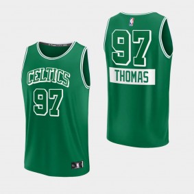 Boston Celtics Brodric Thomas Replica City Jersey Green