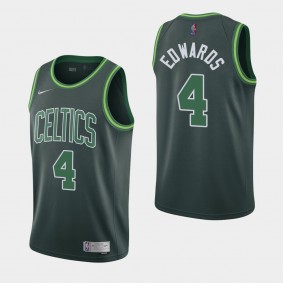 2021 Carsen Edwards Boston Celtics Green Jersey - Earned