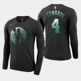 Boston Celtics Carsen Edwards Dry Dezzo Logo Long Sleeve T-Shirt