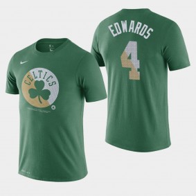 Boston Celtics Carsen Edwards Team Logo Green Essential Dry Shirt