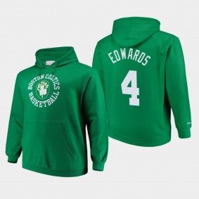 Boston Celtics Carsen Edwards Throwback Logo Hoodie Kelly Green