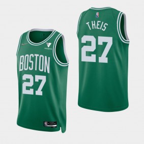 Boston Celtics Icon Daniel Theis Jersey Kelly Green