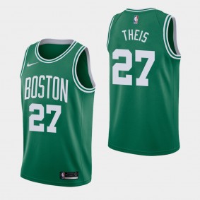 Men's Boston Celtics Daniel Theis Icon Green Jersey