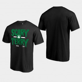 Boston Celtics Daniel Theis Scary Terry Black T-Shirt