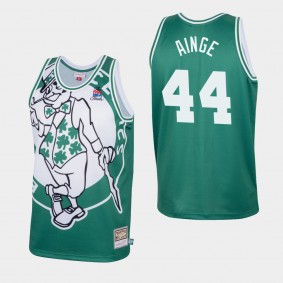Boston Celtics Danny Ainge Big Face Green Mitchell & Ness Jersey
