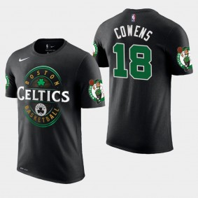 Men's Boston Celtics David Cowens Black Forever Lucky T-Shirt