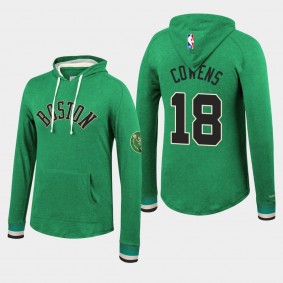Boston Celtics David Cowens Classics Raglan Pullover Kelly Green Hoodie