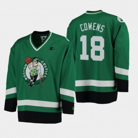 Men's Boston Celtics David Cowens Hockey Green Jersey