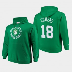 Boston Celtics David Cowens Throwback Logo Hoodie Kelly Green