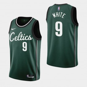 Derrick White Boston Celtics City Edition Jersey Green