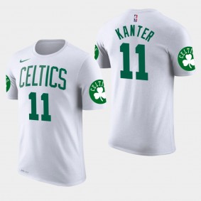 Men's Boston Celtics Enes Kanter Association White T-Shirt