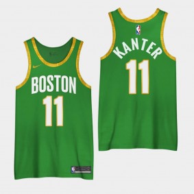 Boston Celtics Enes Kanter City Jersey 3.0 Green