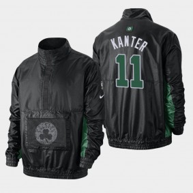 Boston Celtics Enes Kanter Courtside Black Lightweight Jacket