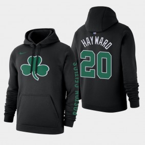 Men's Boston Celtics Gordon Hayward Statement 2019-20 Black Hoodie