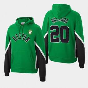 Boston Celtics Gordon Hayward Final Seconds Fleece Pullover Hoodie Kelly Green