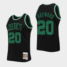 Boston Celtics Gordon Hayward Rings Collection Jersey Black