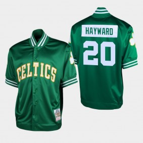 Men's Boston Celtics Gordon Hayward Authentic Shooting T-Shirt