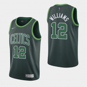 2021 Grant Williams Boston Celtics Green Jersey - Earned