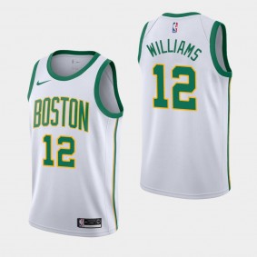 Men's Boston Celtics Grant Williams City White Jersey