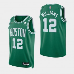 2021-22 NBA 75TH Diamond Boston Celtics Grant Williams Jersey Kelly Green