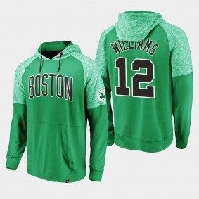 Grant Williams Made to Move Boston Celtics Space Dye Kelly Green Hoodie - Raglan Pullover