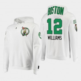Grant Williams Pro Standard Boston Celtics White Hoodie