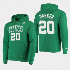 Jabari Parker Hardwood Classics Boston Celtics Kelly Green Hoodie
