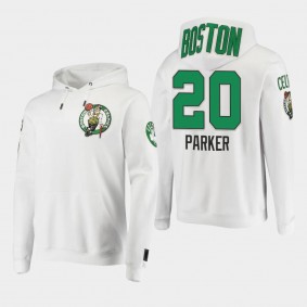 Jabari Parker Pro Standard Boston Celtics White Hoodie