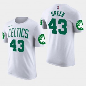 Men's Boston Celtics Javonte Green Association White T-Shirt