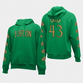 Boston Celtics Javonte Green City Logo Hoodie Kelly Green