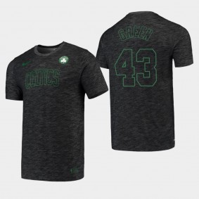 Boston Celtics Javonte Green Performance Heathered Black Essential Facility Shirt